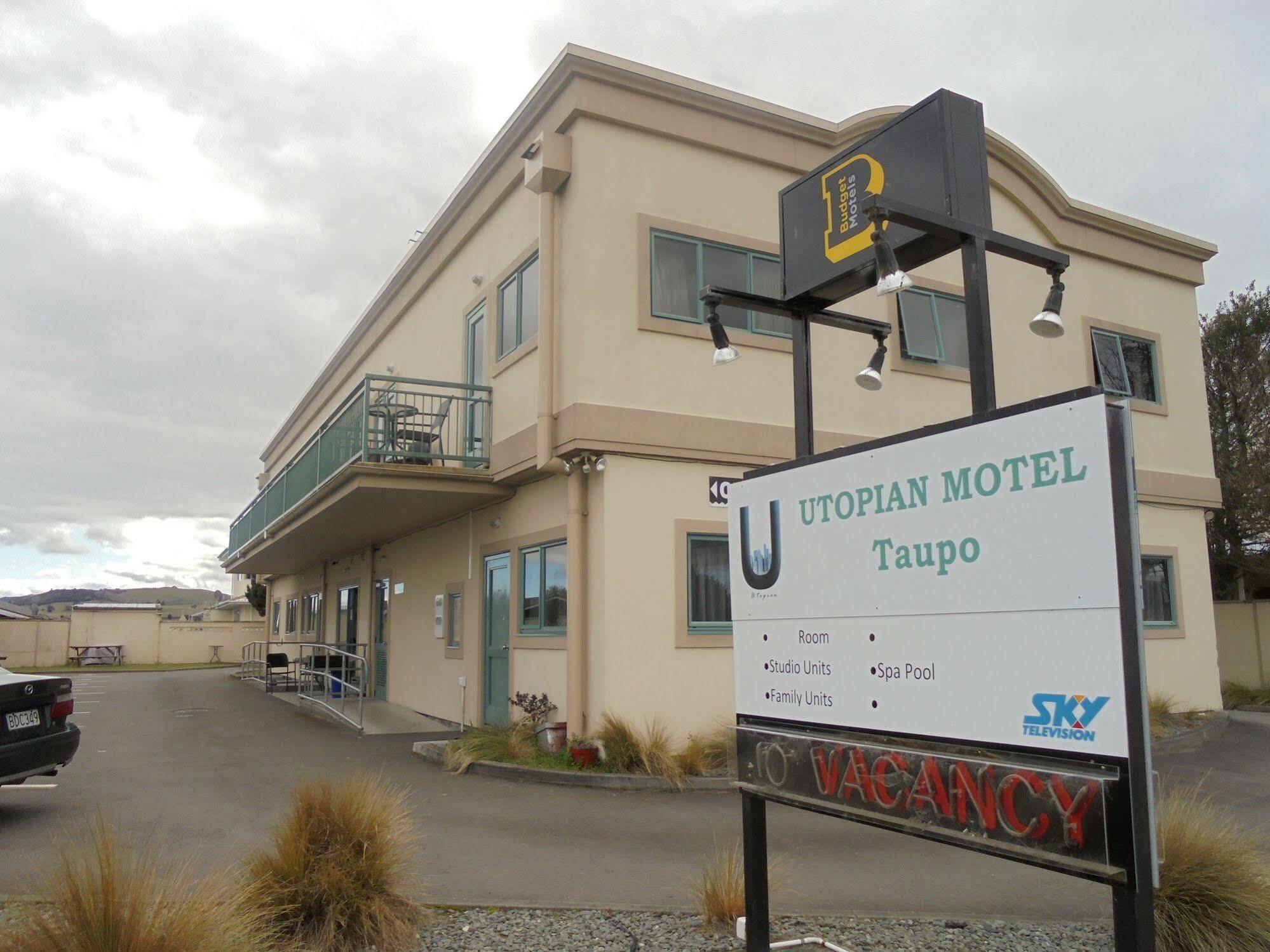 Utopian Motel Taupo 陶波 外观 照片